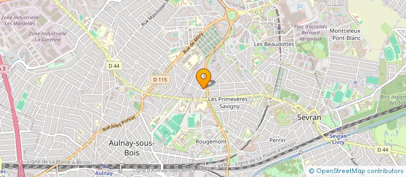 localisation de l'entreprise L'ENTREPLANNEUSE à SEVRAN