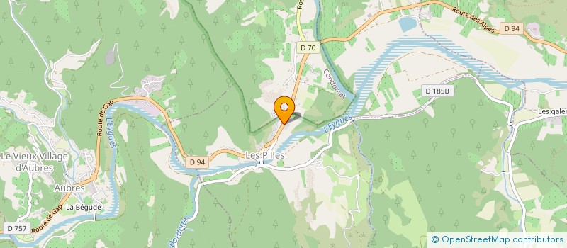 localisation de l'entreprise L'ENTREPOT  LES PILLES