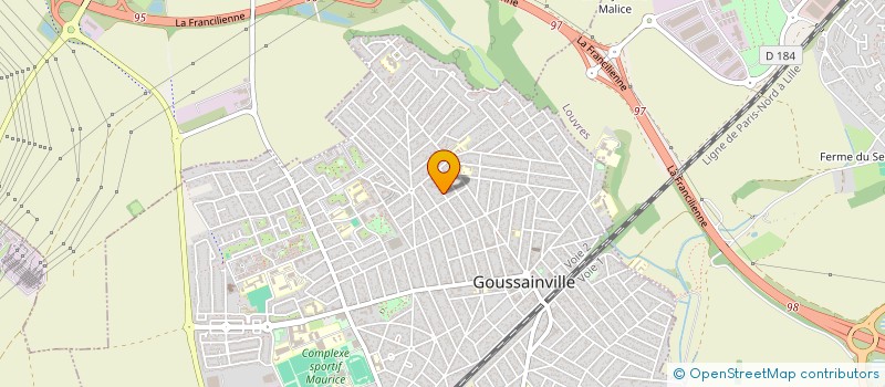 localisation de l'entreprise L'ENTREPOT à GOUSSAINVILLE