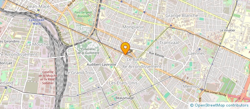 localisation de l'entreprise L'ENTREPOT DU FROMAGE ET DES TERROIRS à LYON