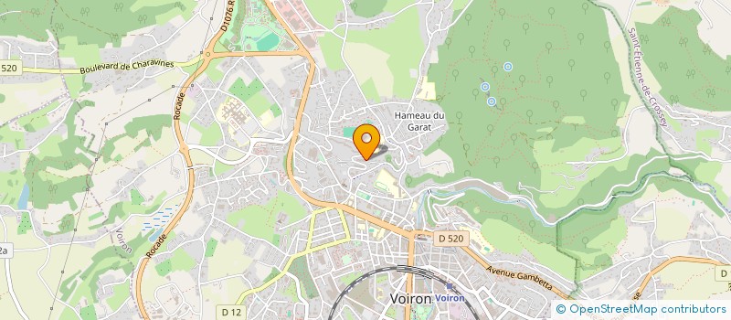 localisation de l'entreprise L'ENTREPOT DU SPECTACLE à VOIRON