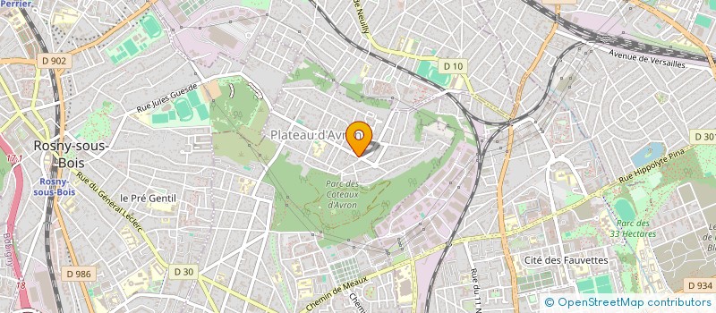 localisation de l'entreprise L'ENTREPOTES  NEUILLY-PLAISANCE