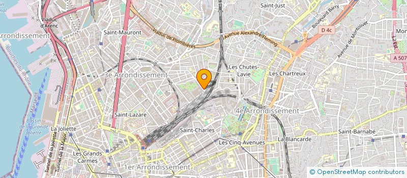 localisation de l'entreprise L'ENTREPRISE à MARSEILLE