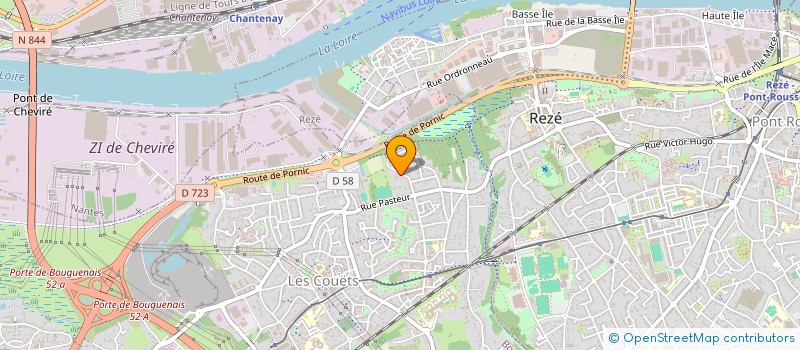 localisation de l'entreprise L ENTREPRISE  BOUGUENAIS