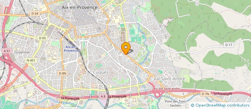 localisation de l'entreprise L ENTREPRISE AU LYCEE à AIX-EN-PROVENCE