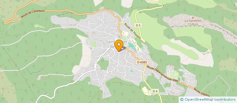 localisation de l'entreprise L'ENTREPRISE IMMOBILIERE à SAINT-VALLIER-DE-THIEY