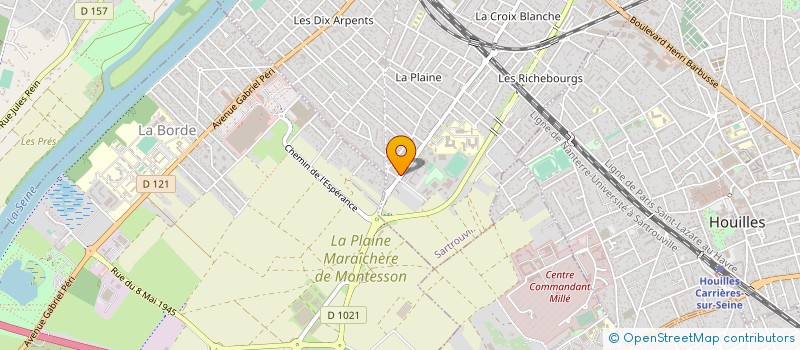 localisation de l'entreprise L'ENTREPRISE LUIS LOPES à SARTROUVILLE
