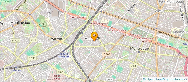 localisation de l'entreprise L'ENTREPRISE MEDICALE à MALAKOFF