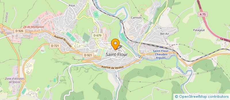 localisation de l'entreprise L ENTREPRISE PAYSAGISTE à SAINT-FLOUR