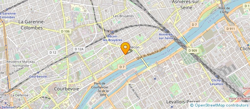 localisation de l'entreprise L'ENTRESOL à COURBEVOIE