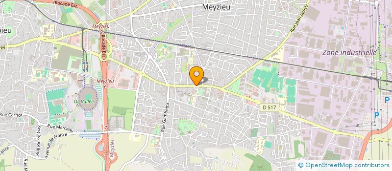 localisation de l'entreprise L' ENVERS  MEYZIEU