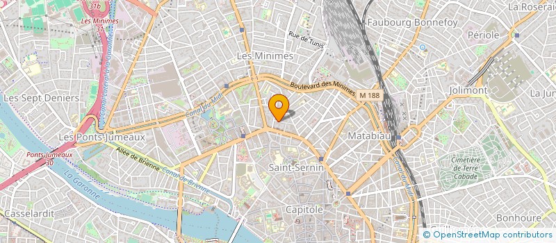localisation de l'entreprise L'ENVERS DU DECOR à TOULOUSE