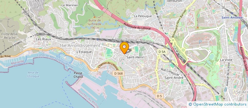localisation de l'entreprise L'ENVIE à MARSEILLE