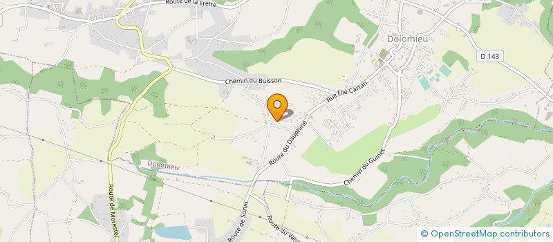 localisation de l'entreprise L'ENVIE D'AILLEURS  DOLOMIEU