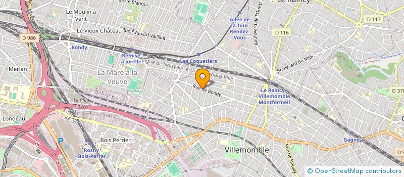 localisation de l'entreprise L ENVIE DE CREER à VILLEMOMBLE
