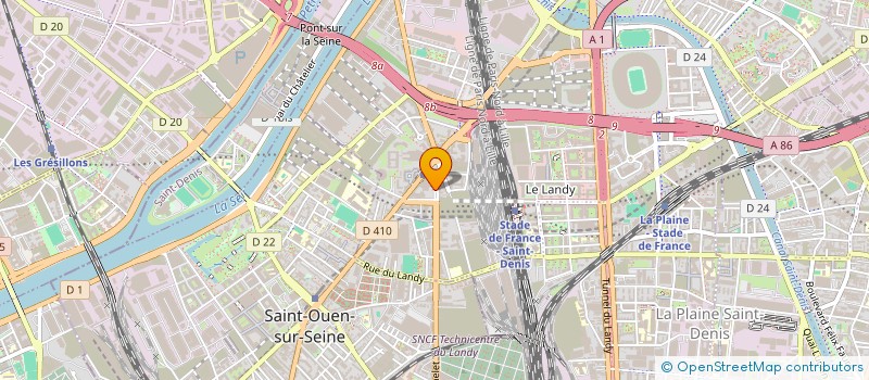 localisation de l'entreprise L'ENVIE DU JOUR à SAINT-DENIS