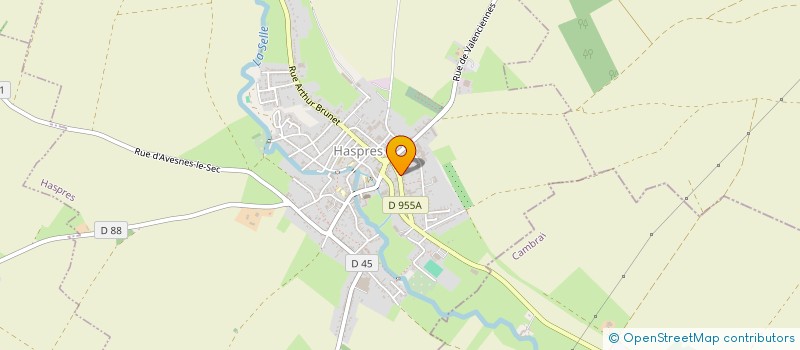 localisation de l'entreprise L'ENVIE DU VERT  HASPRES