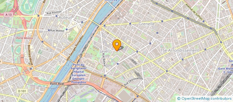 localisation de l'entreprise L ENVOL à PARIS