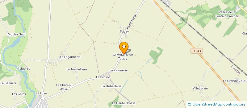 localisation de l'entreprise L'ENVOL 37  JOUE-LES-TOURS