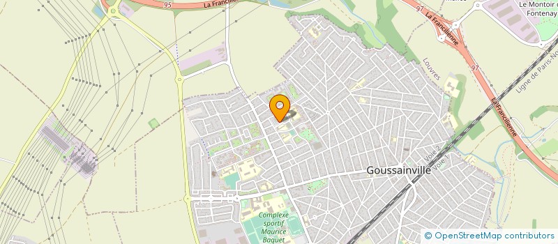 localisation de l'entreprise L'ENVOL  GOUSSAINVILLE