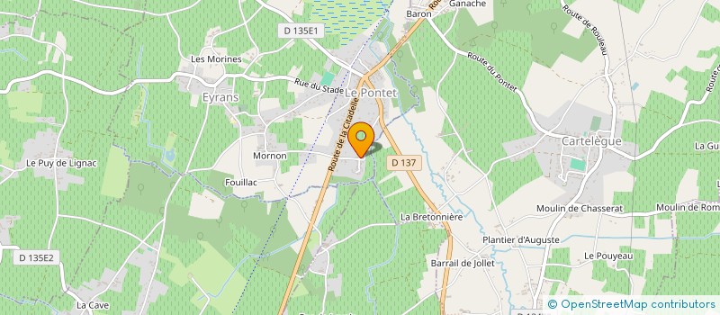 localisation de l'entreprise L ENVOL  EYRANS