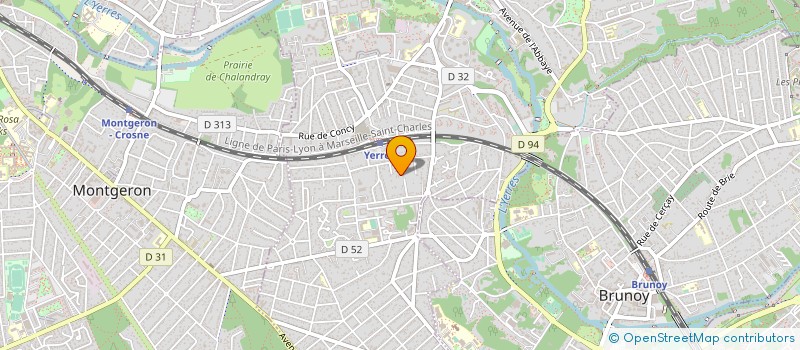 localisation de l'entreprise L'ENVOL à YERRES