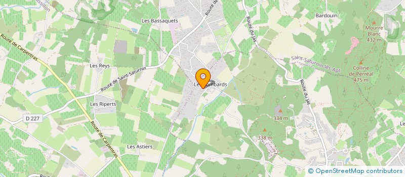 localisation de l'entreprise L'ENVOL  GARGAS