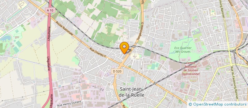 localisation de l'entreprise L'ENVOL à SAINT-JEAN-DE-LA-RUELLE