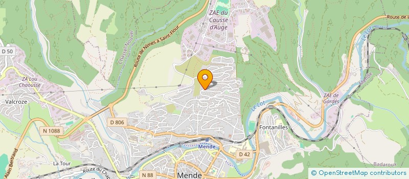 localisation de l'entreprise L'ENVOL  MENDE