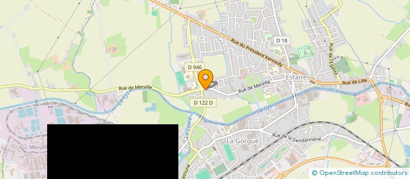 localisation de l'entreprise L'ENVOL  ESTAIRES