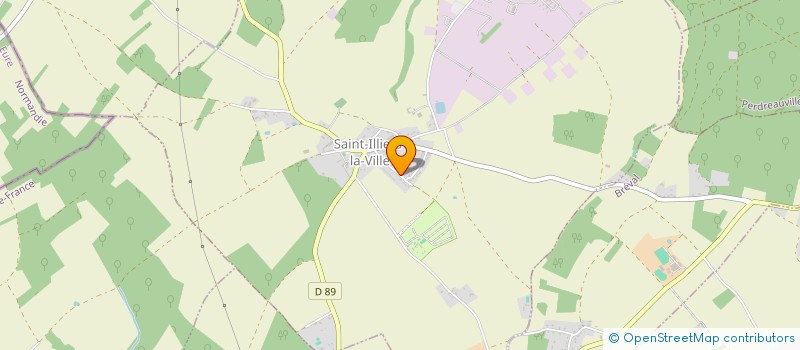 localisation de l'entreprise L'ENVOL  SAINT-ILLIERS-LA-VILLE