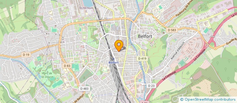 localisation de l'entreprise L ENVOL A 4 AILES à BELFORT