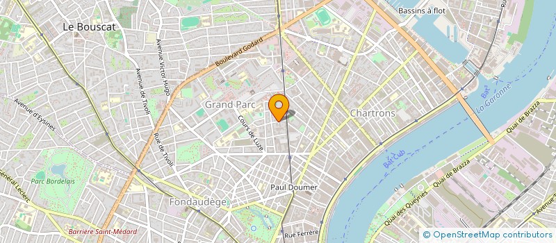 localisation de l'entreprise L'ENVOL BORDEAUX METROPOLE à BORDEAUX
