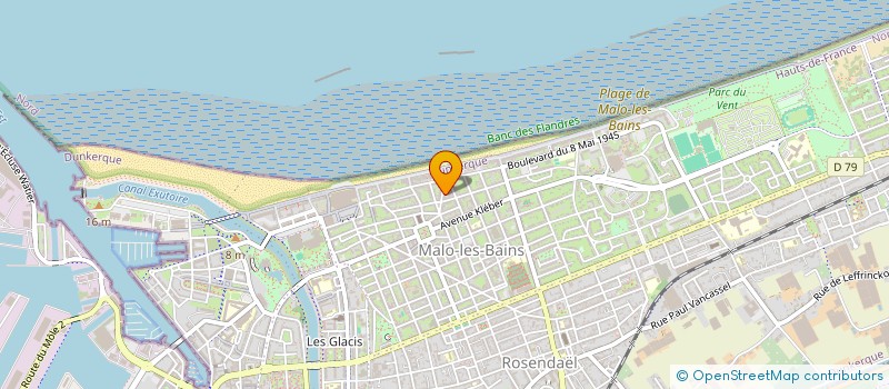 localisation de l'entreprise L'ENVOL DE LA GRUE à DUNKERQUE