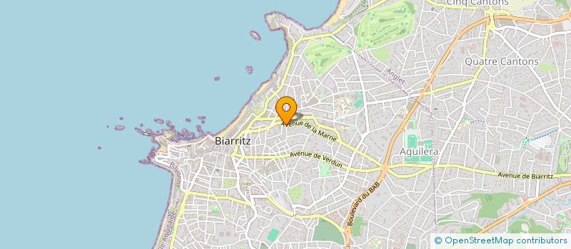 localisation de l'entreprise L ENVOL DES 4L à BIARRITZ