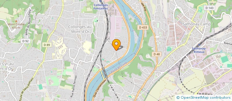 localisation de l'entreprise L'ENVOL DES TALENTS  COLLONGES-AU-MONT-D'OR