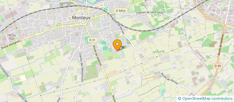 localisation de l'entreprise L ENVOL DES TRIBUS à MONTEUX