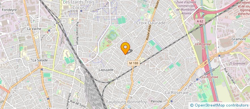localisation de l'entreprise L'ENVOL DU 25 RUE ADER TOLOSA à TOULOUSE