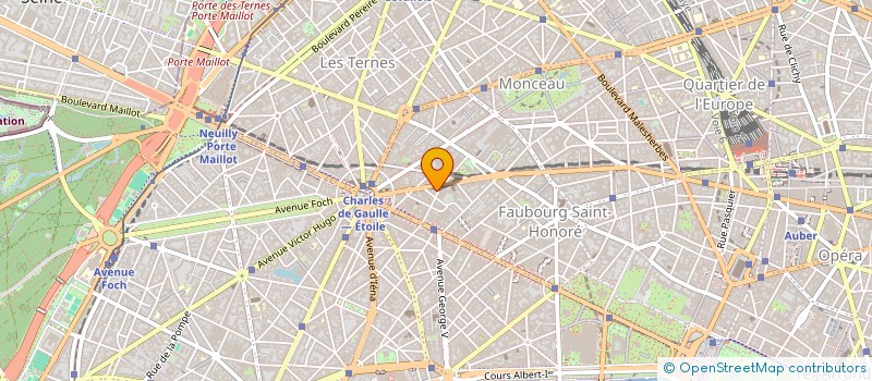 localisation de l'entreprise L'ENVOL DU BOURGET à PARIS 08