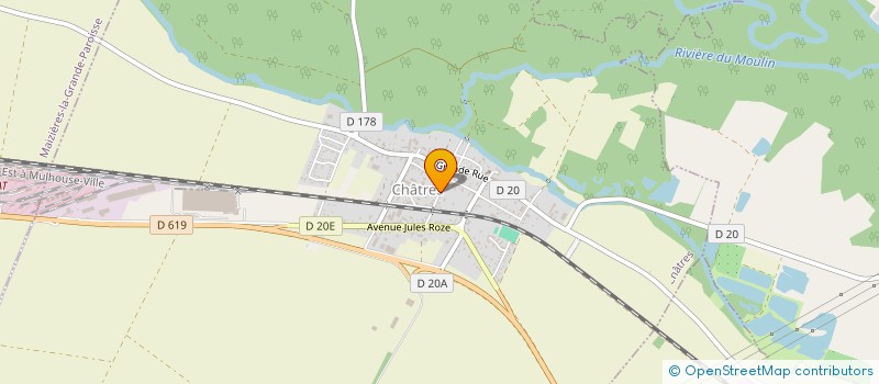 localisation de l'entreprise L'ENVOL FRATERNEL à CHATRES