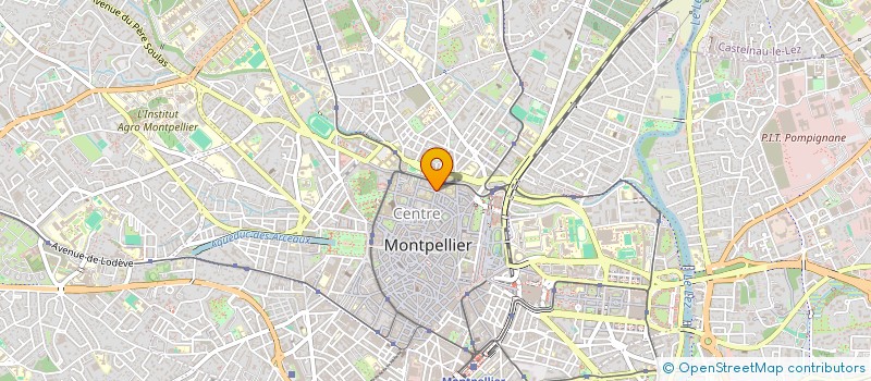 localisation de l'entreprise L'ENVOLEE à MONTPELLIER