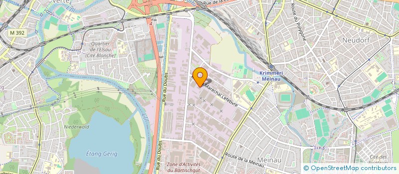 localisation de l'entreprise L'ENVOLEE STUDIO à STRASBOURG