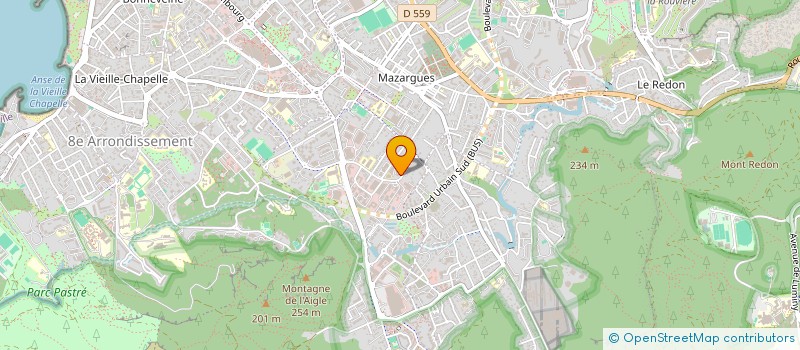 localisation de l'entreprise L'ENVOLIERE  MARSEILLE