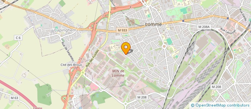 localisation de l'entreprise L EOLE à LILLE