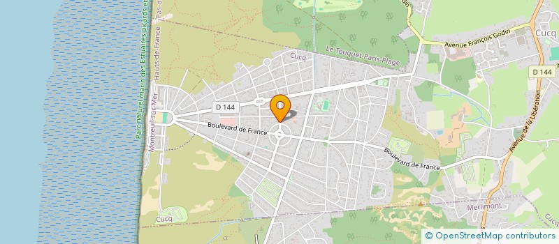 localisation de l'entreprise L'EOLE  CUCQ