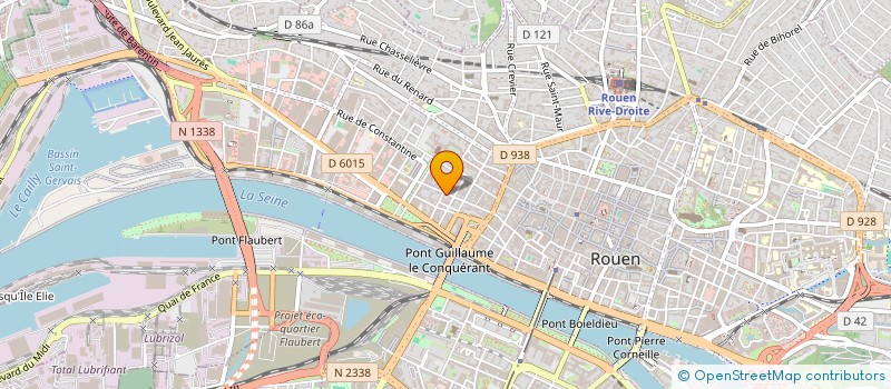 localisation de l'entreprise L EOLIENNE à ROUEN