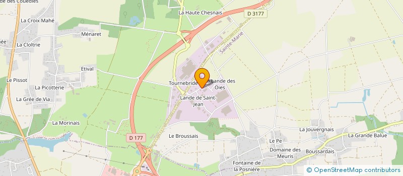 localisation de l'entreprise L EOLIENNE à SAINTE-MARIE