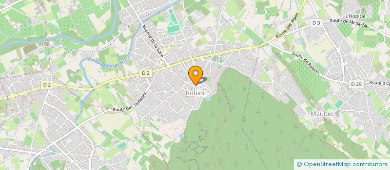 localisation de l'entreprise L'EPARDOZ  ROBION