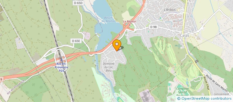 localisation de l'entreprise L EPARGNE IMMOBILIERE  CABRIES