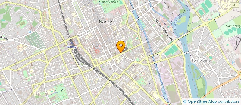 localisation de l'entreprise L'EPEE D'ARGENT  NANCY